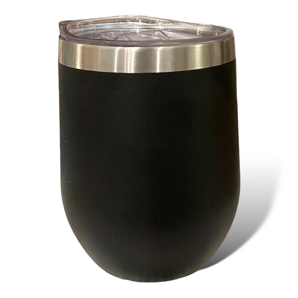 Nwot Quarantine Survival Glass 12 ounce Stainless Steel Stemless Wine Glass - Picture 2 of 3